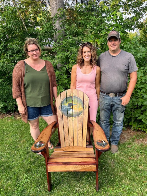 WINNER of the FB online auction - Mark Hales of Newboro, Ontario
