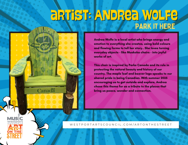 Artist:  Andrea Wolfe, Park it here